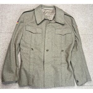 Val Mehler A.G. Men's Military German Button Up Long Sleeve Wool Jacket Size S/M